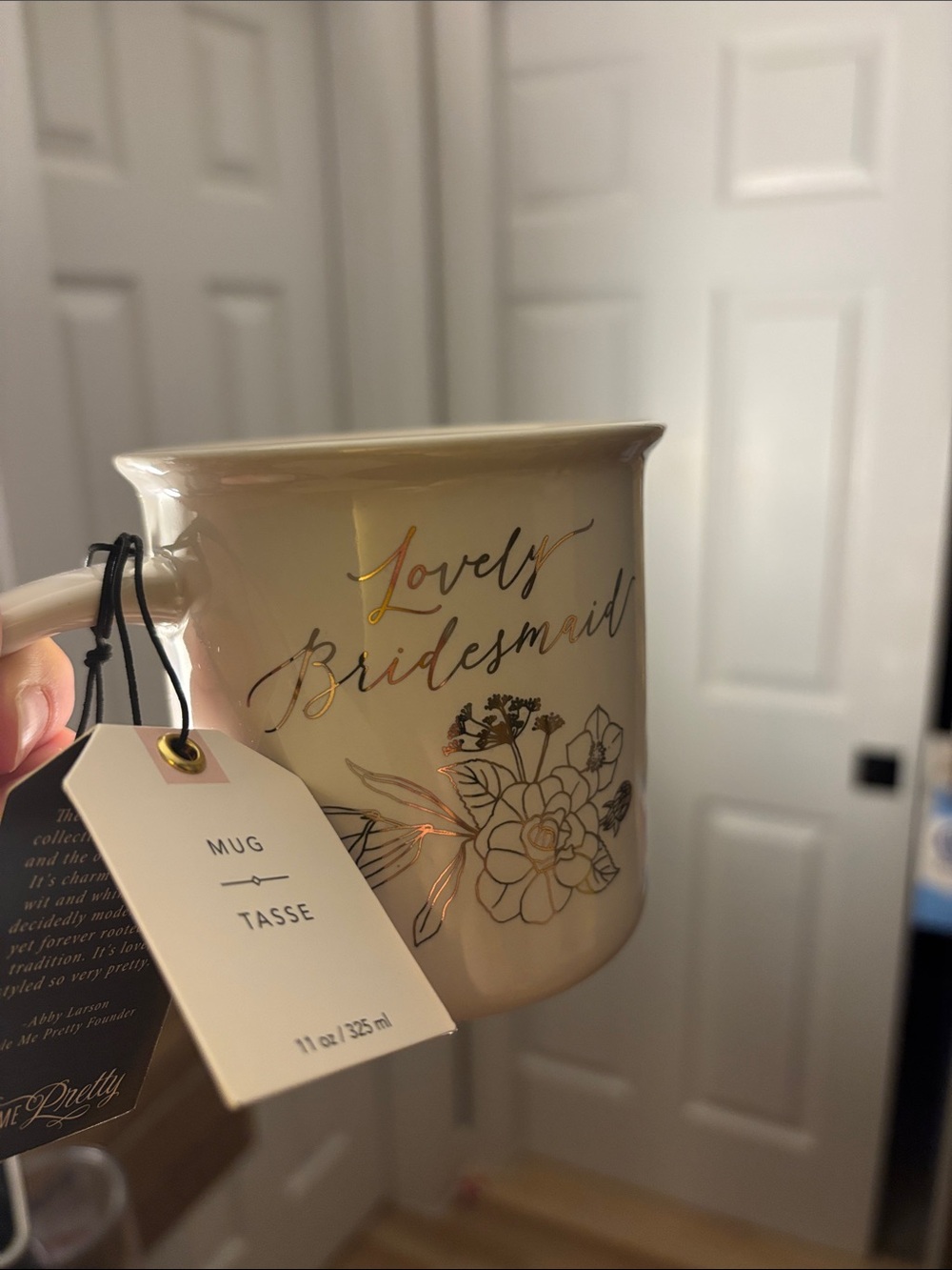 Bridesmaid Mugs 2 Pack